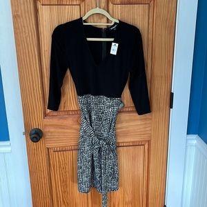 Express Women’s Dress - black and white - NWT